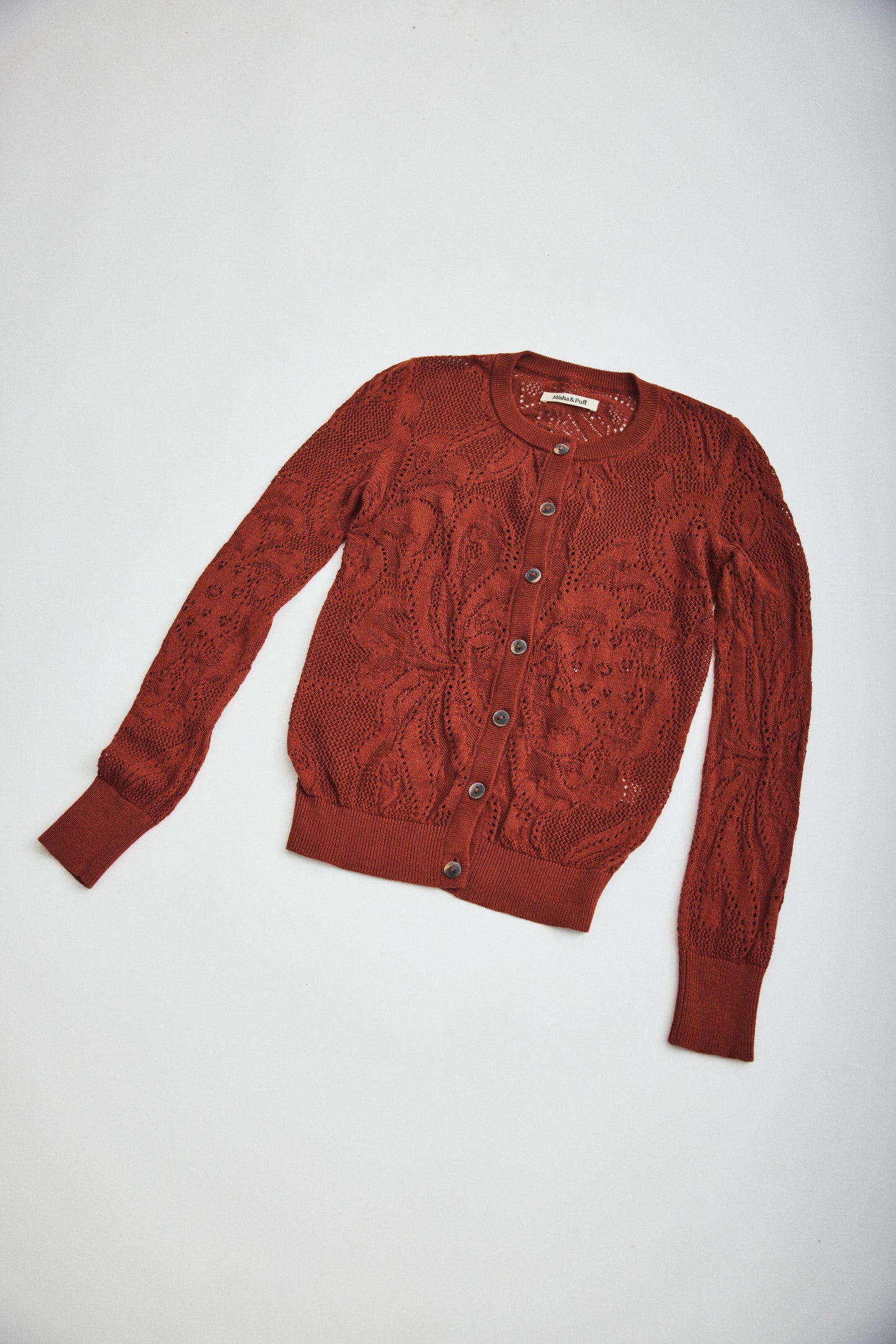Lace Vignette Cardigan