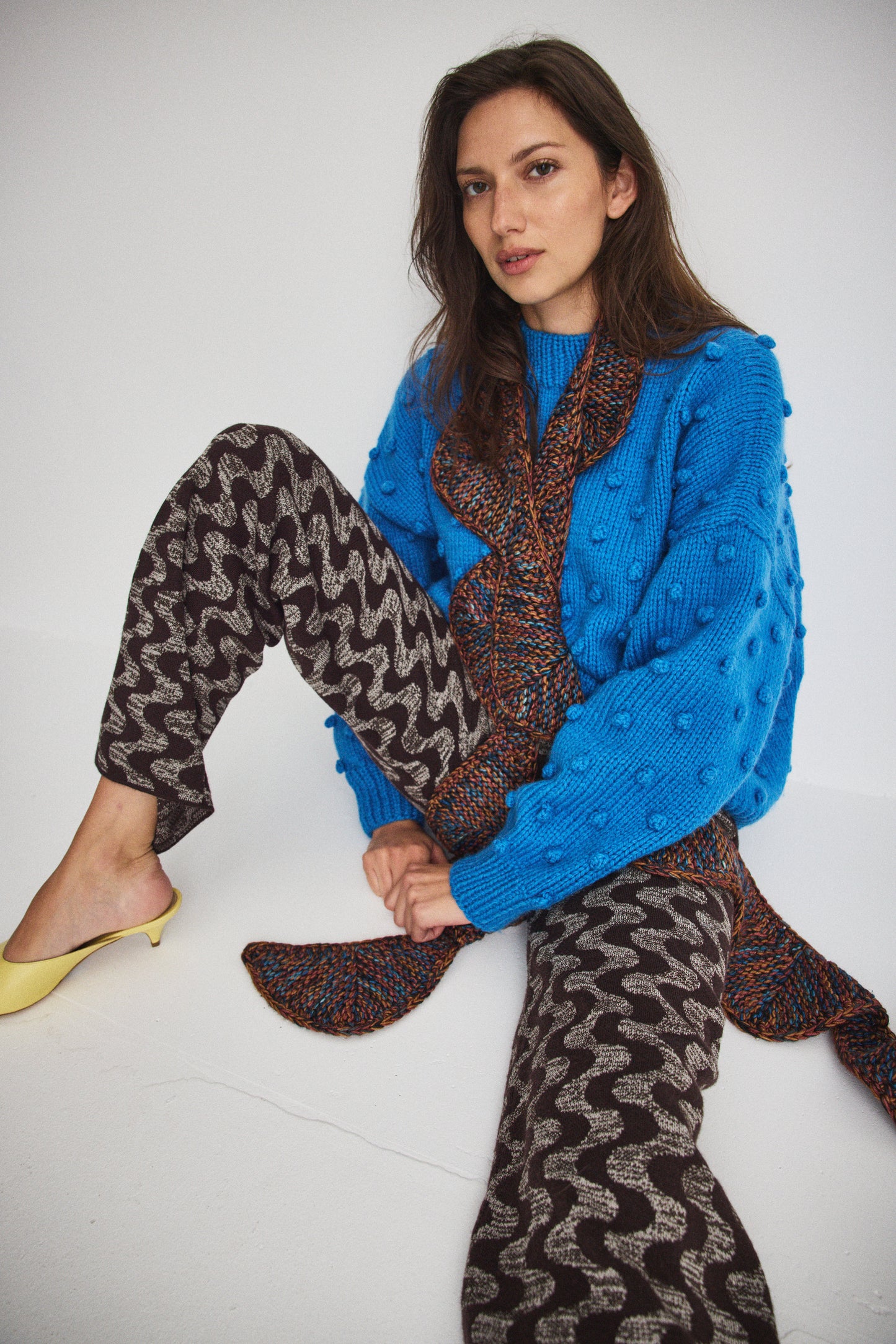 Puff Popcorn Sweater