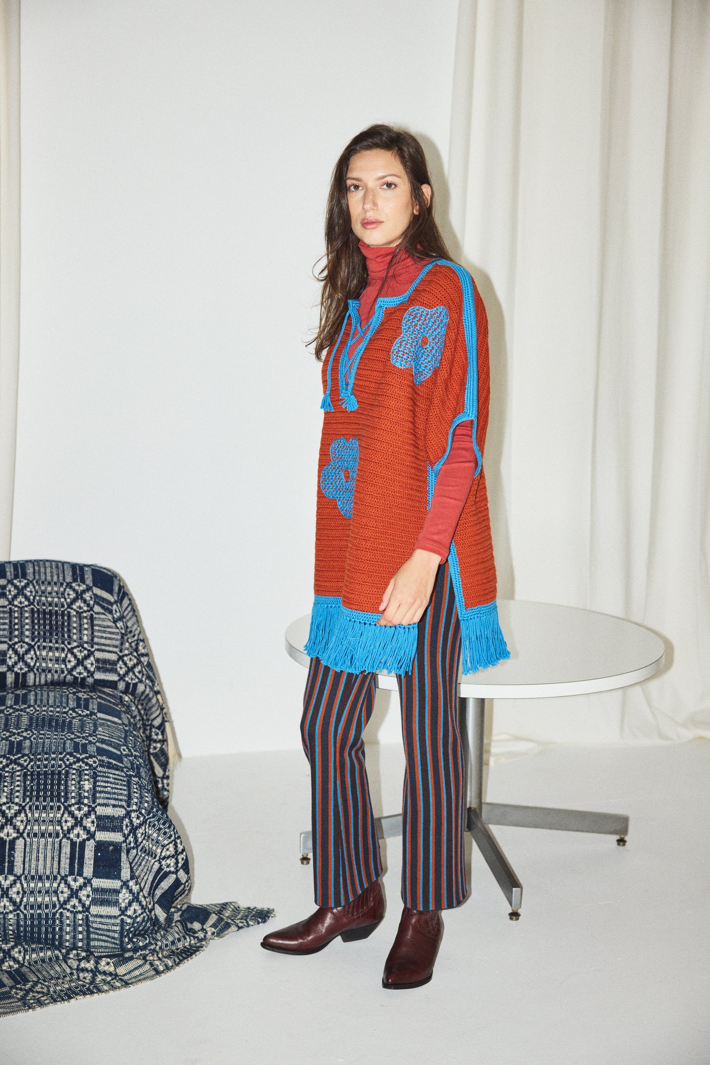 Blomma Crochet Fringe Tunic