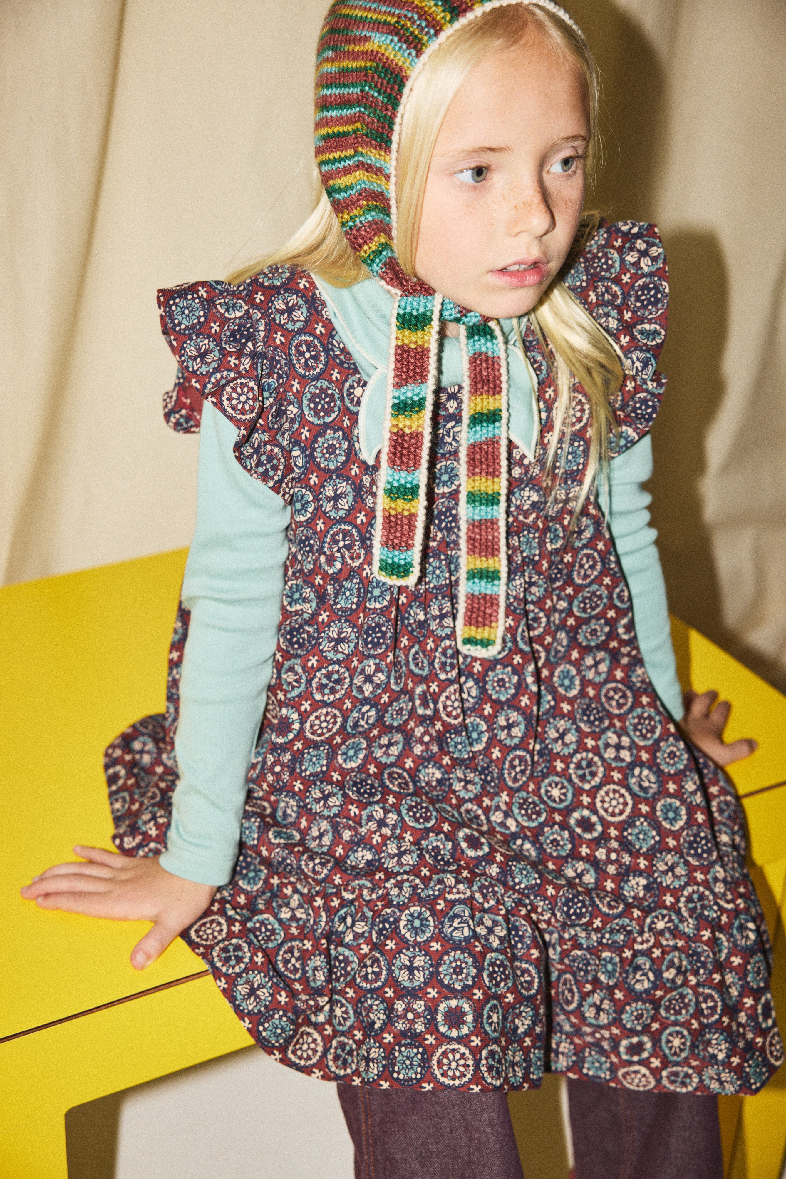 Ruffle Sleeve Dress – Misha & Puff misha&puff ruffle sleeve 