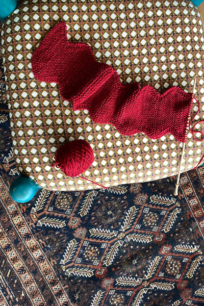 ZigZag Scarf | Digital Knitting Pattern | Misha & Puff