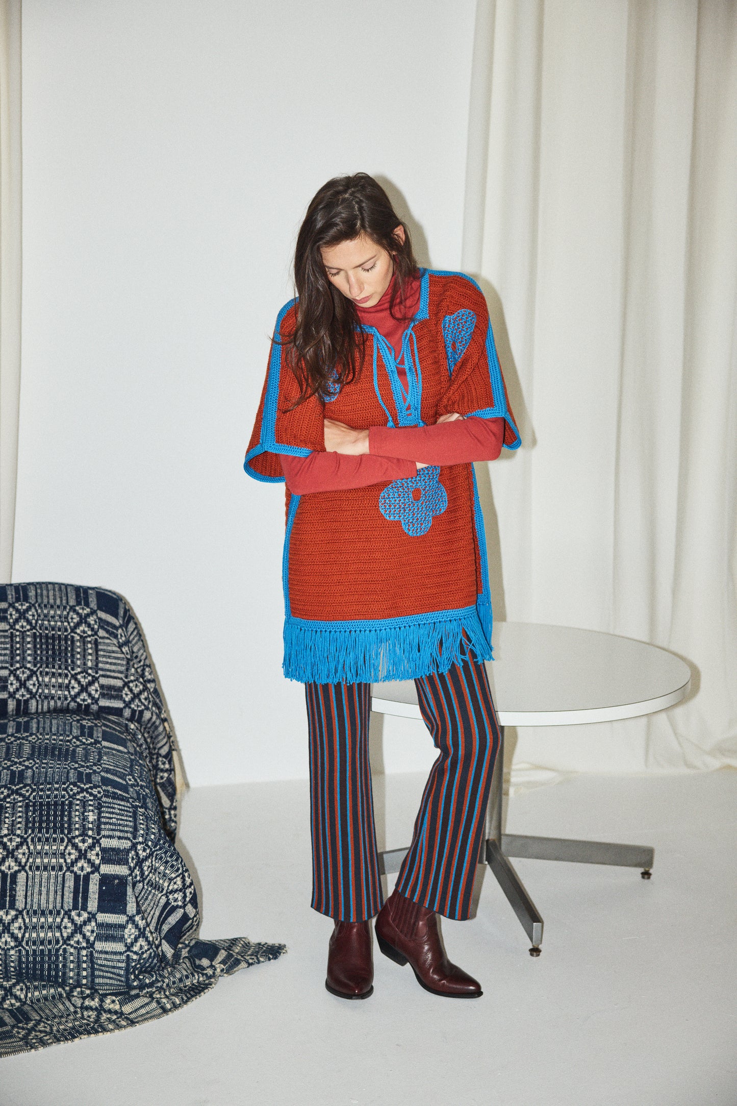 Blomma Crochet Fringe Tunic