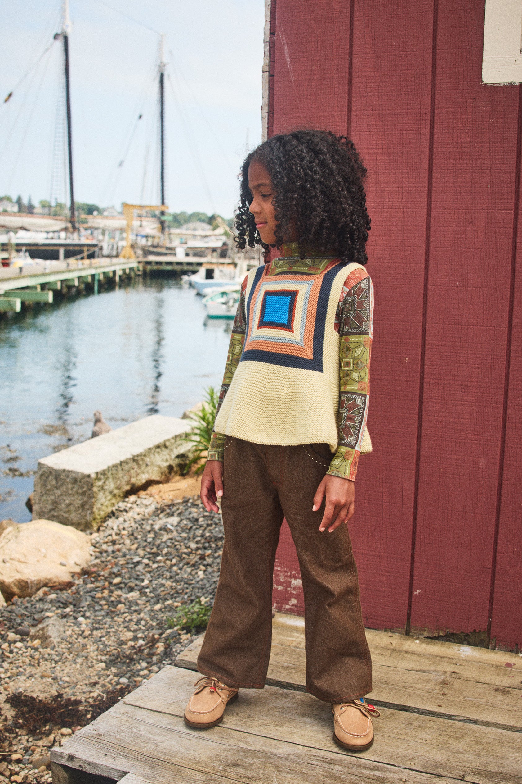 mishaandpuff ログキャビンロンパース mishaandpuff ログキャビンロンパース Misha & Puff（ロンパース）の