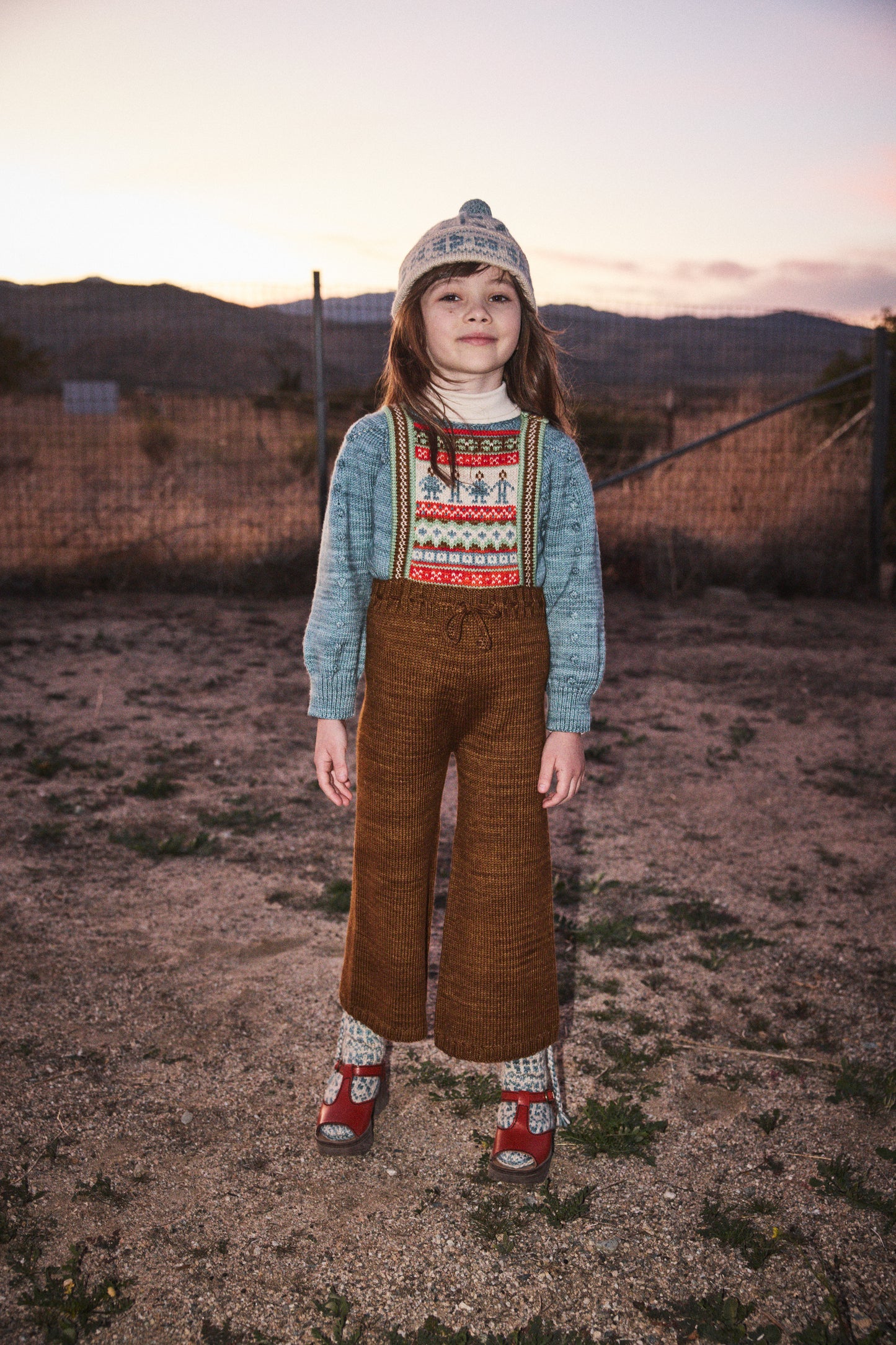 Linear Popcorn Sweater