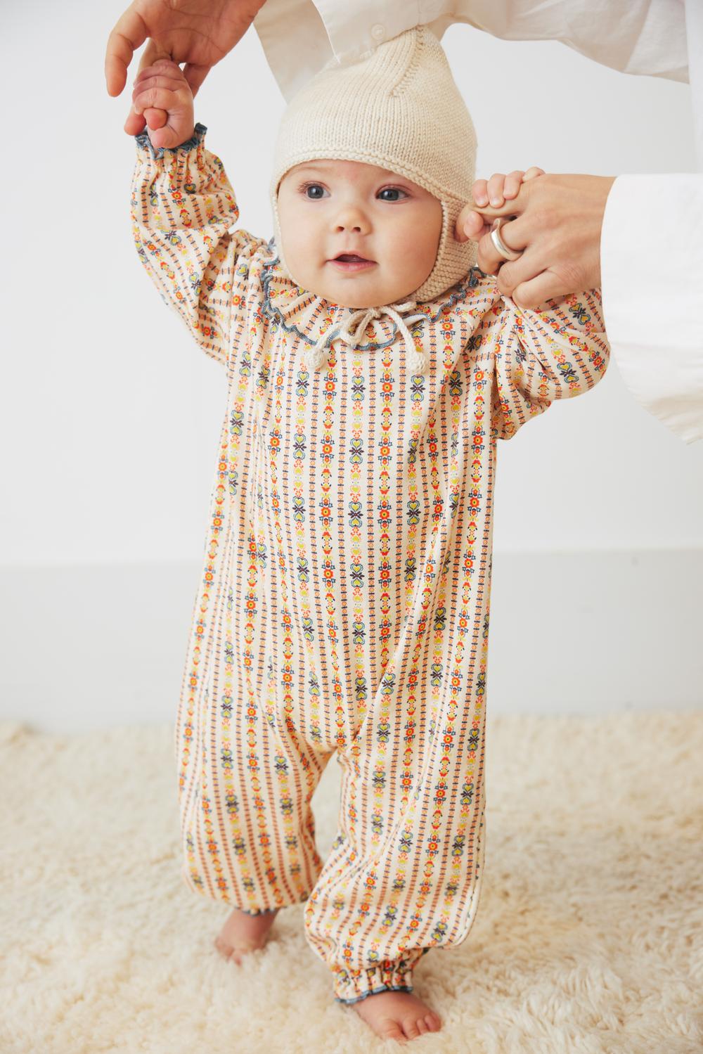 Baby Pierrot Onesie – Misha & Puff