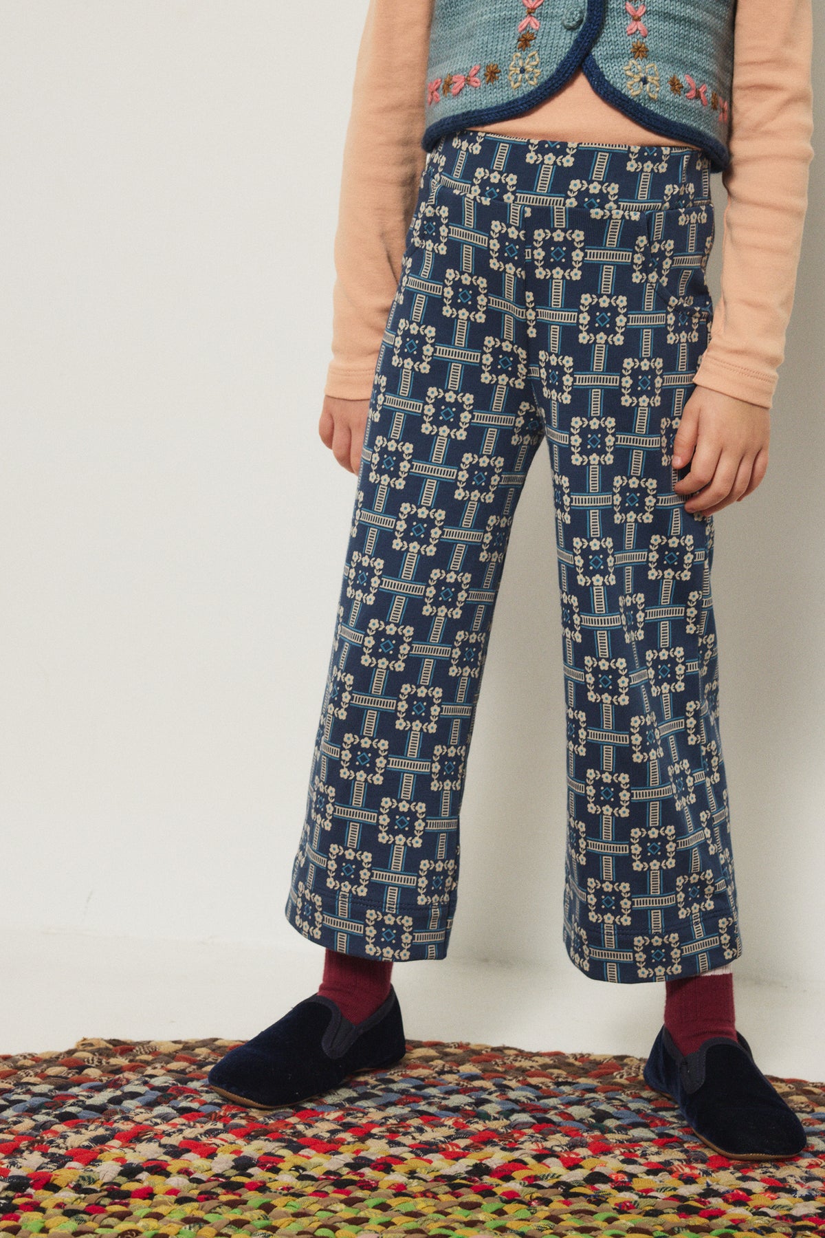 A-Pant - Moonlight Railroad Floral