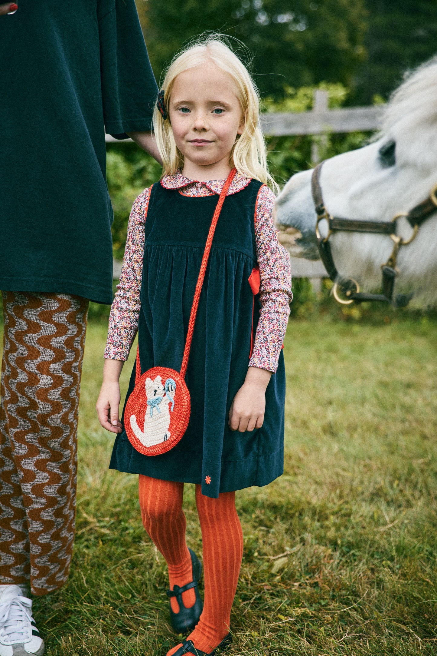 Meadow Yarn Cat Circle Bag