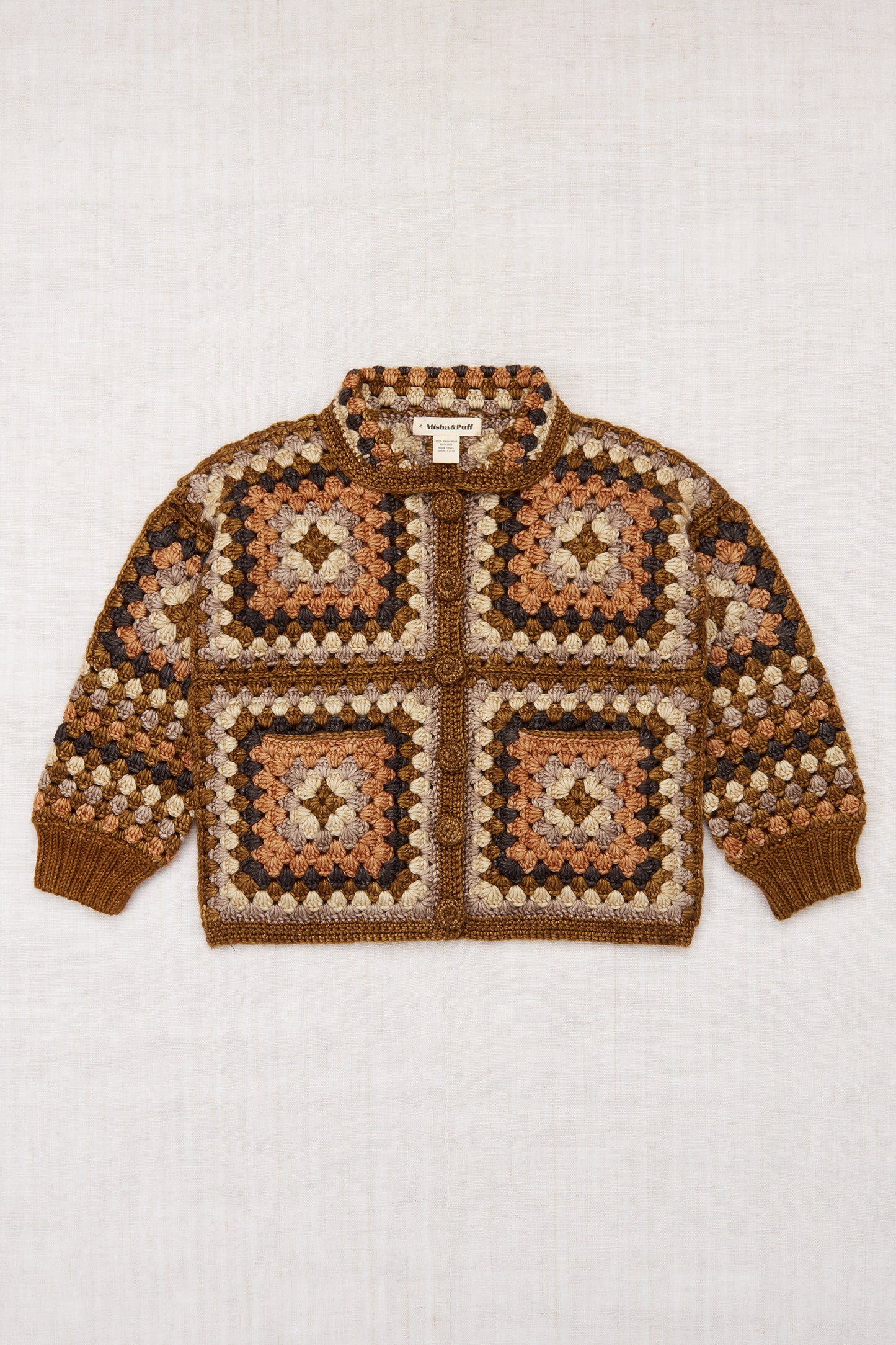 Crochet Big Square Jacket