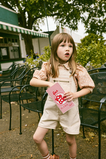 Zip Overall Shorts
