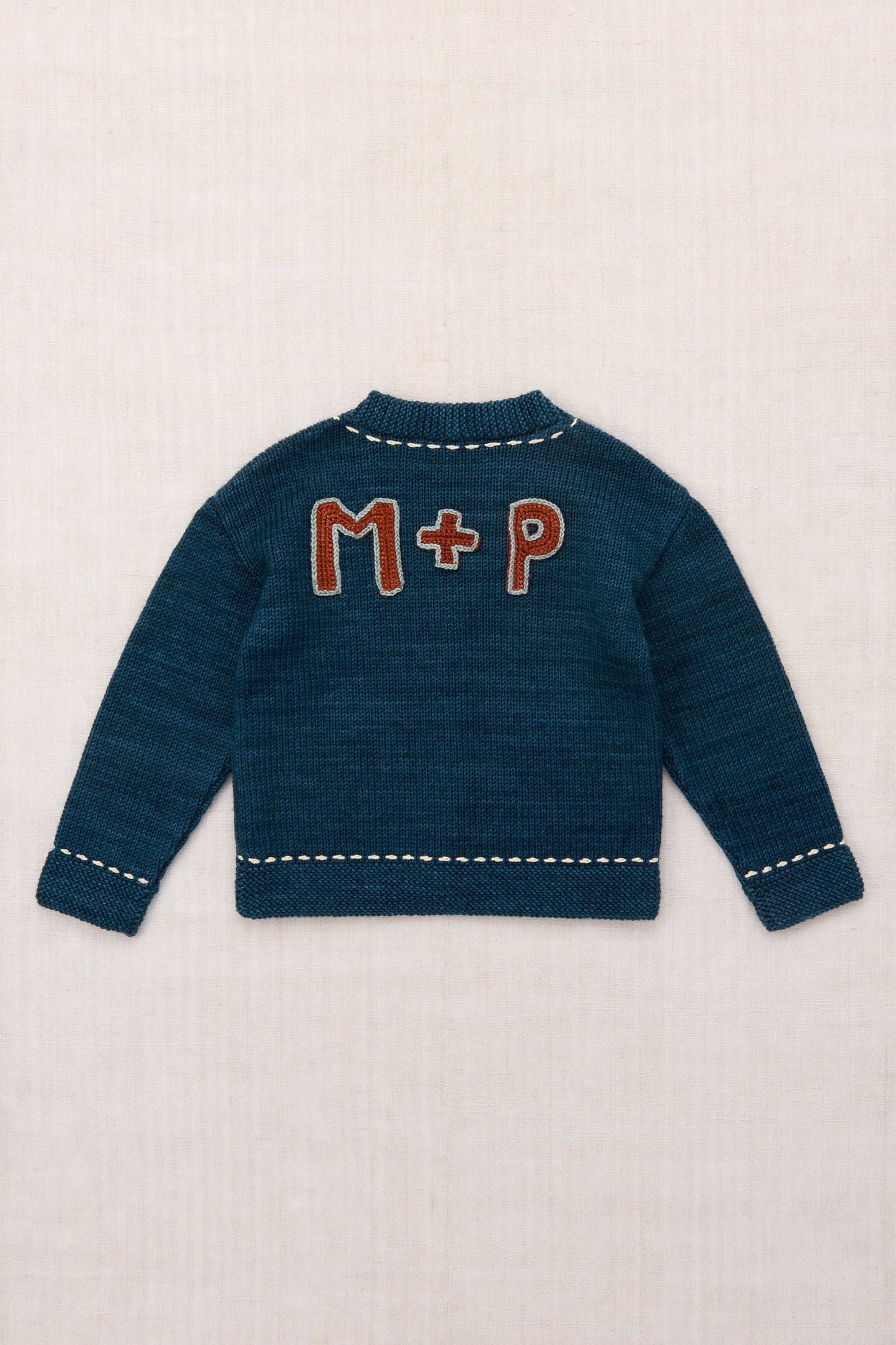 Alma Mater Cardigan - Marine Blue