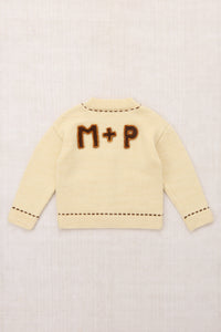 Alma Mater Cardigan - Shortbread