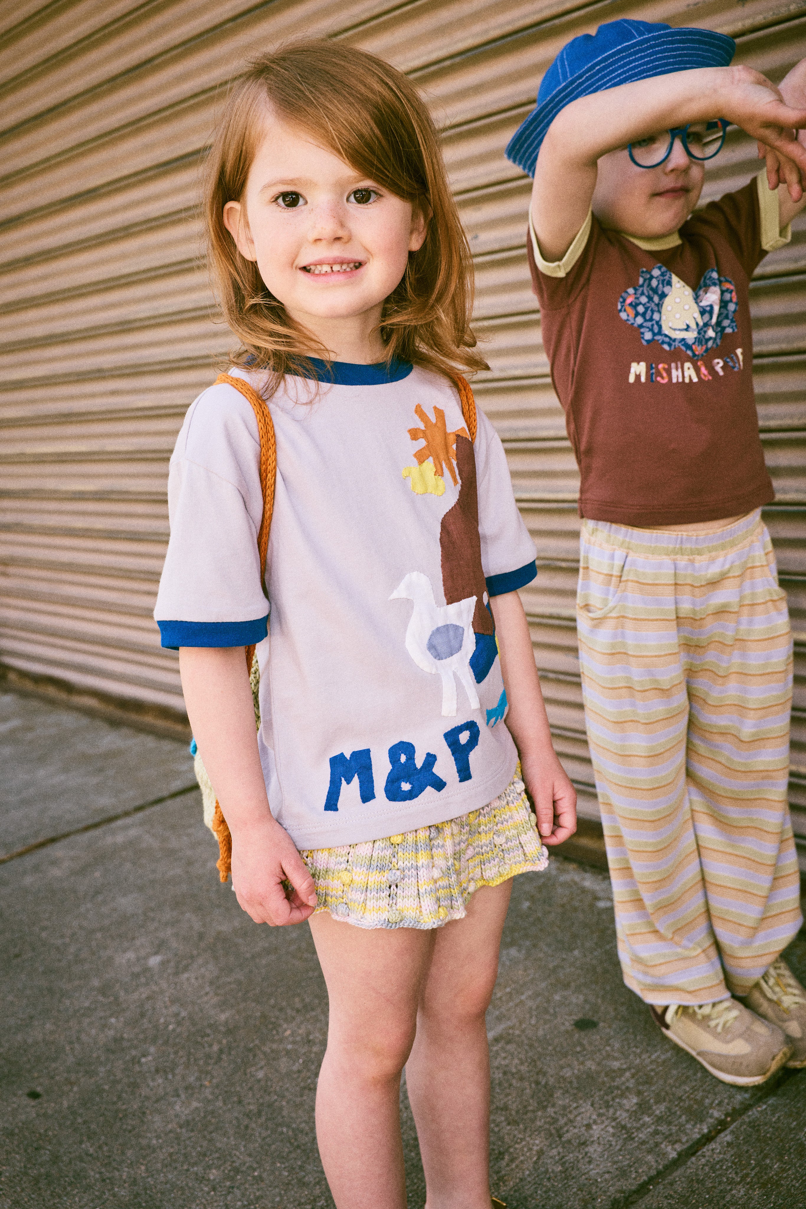 未使用　Misha&Puff Pasture Applique Tee　2Y Farm Appliqué Tee – Misha & Puff
