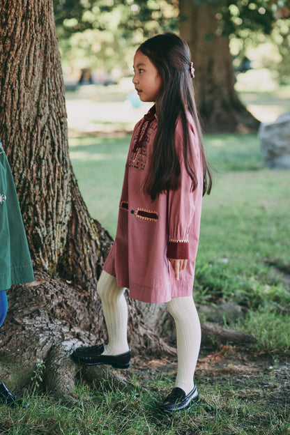 Anita Dress - Antique Rose