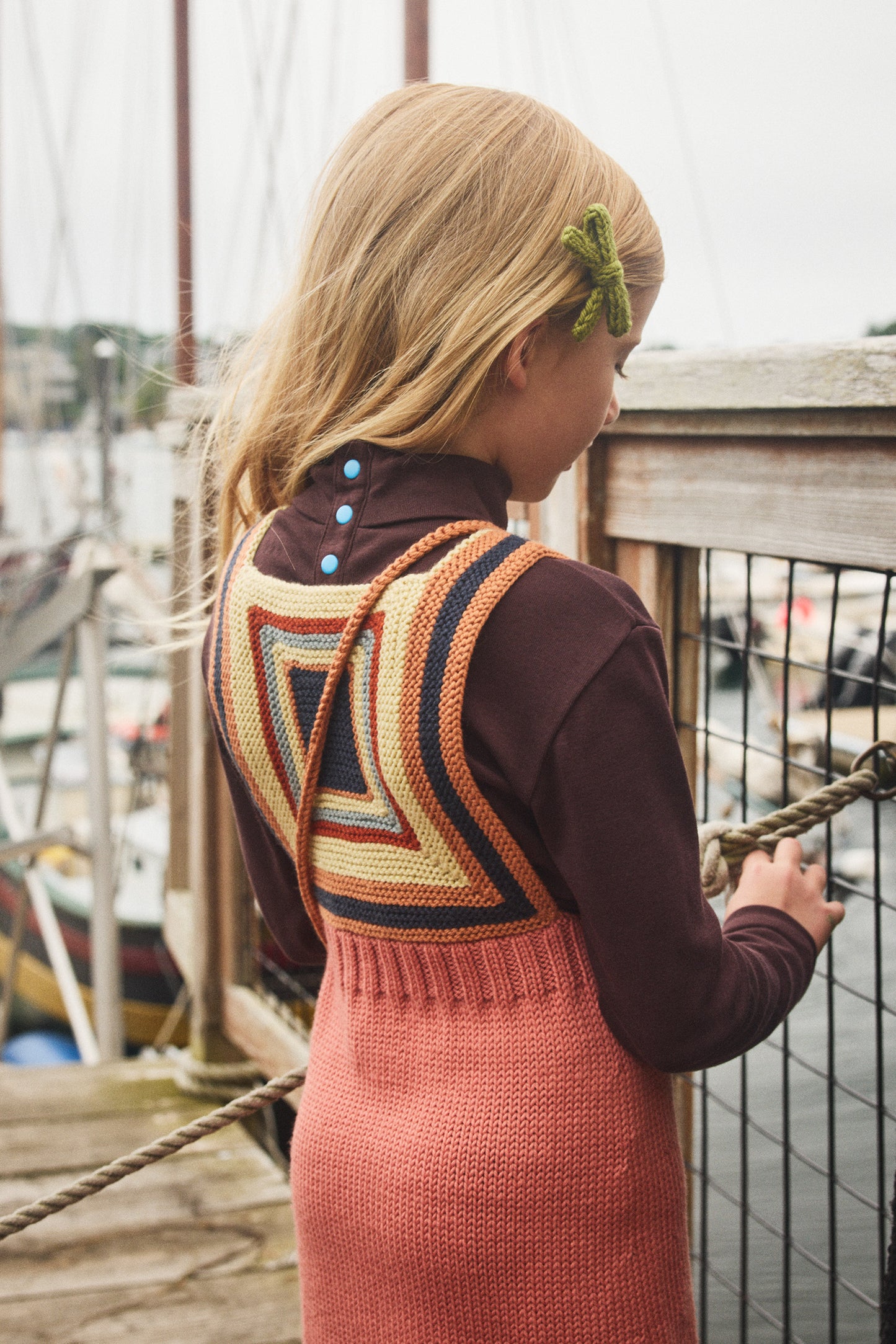 Log Cabin Pinafore