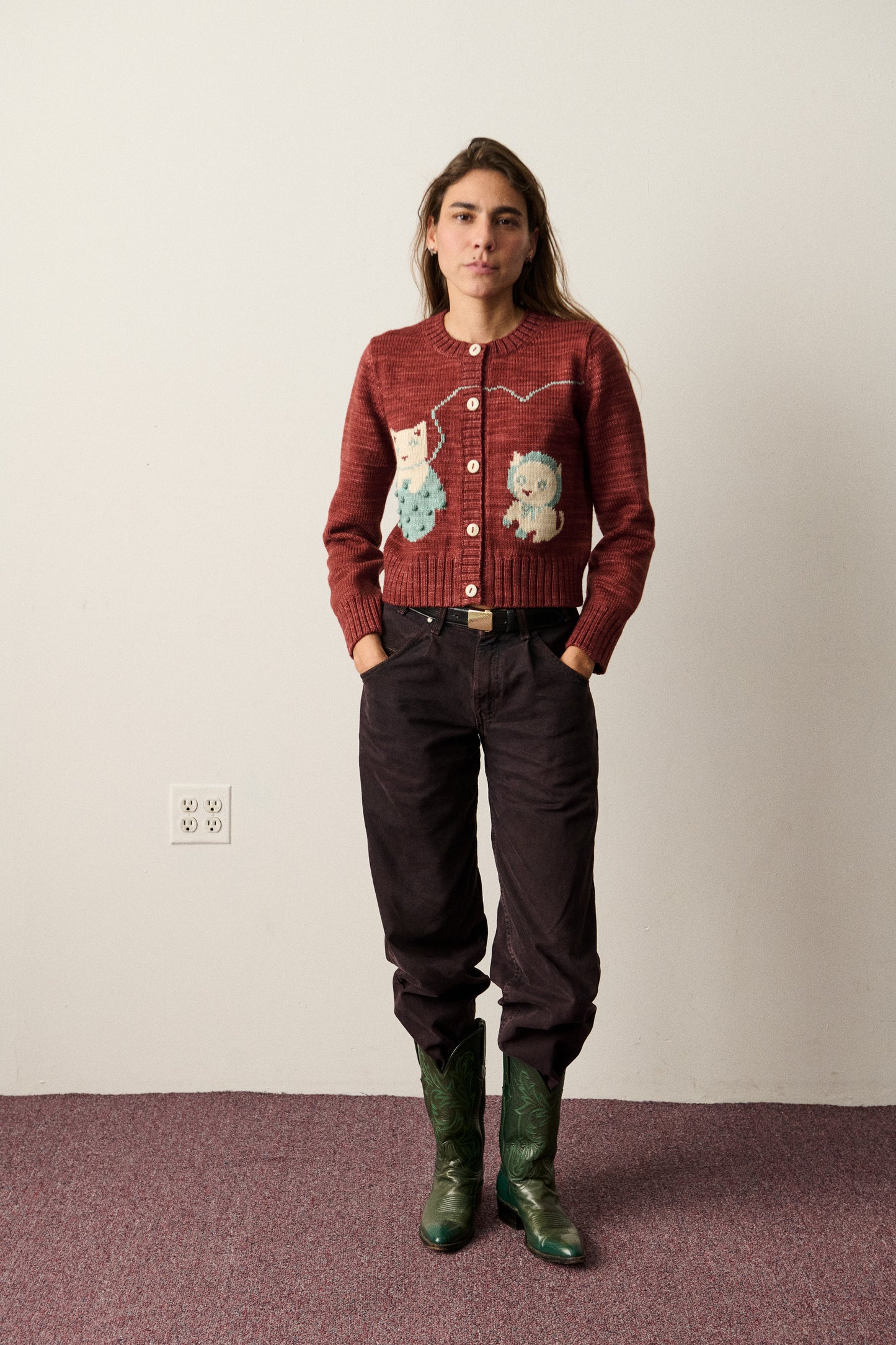 Three Little Kittens Cardigan