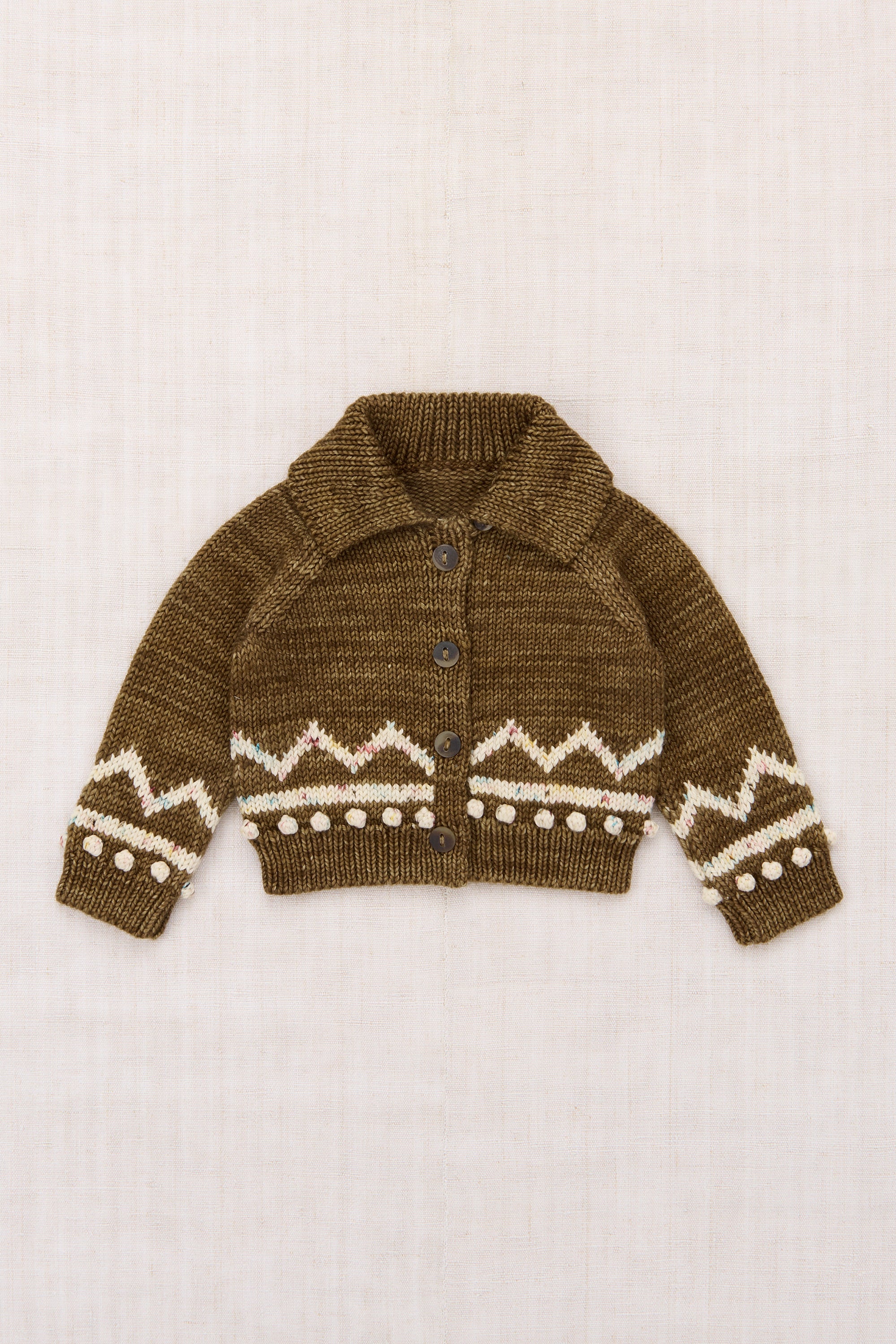 Misha＆Puff 6-12m Baby Zig Zag Cardigan – Misha & Puff
