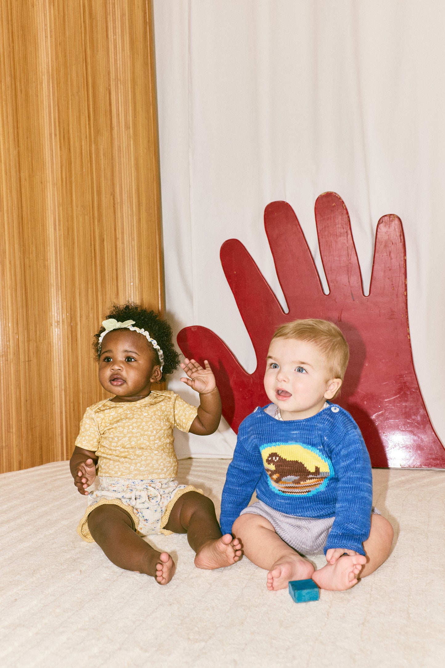 Baby Dog Boatneck Sweater