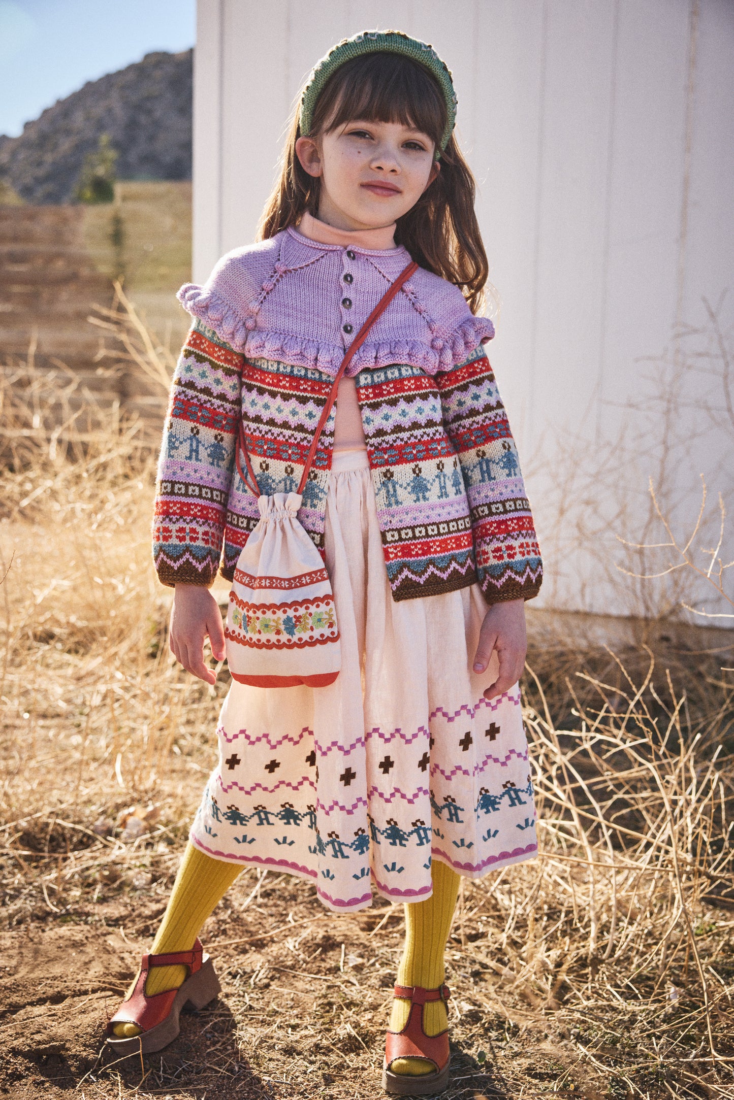 Kinfolk Ruffle Cardigan