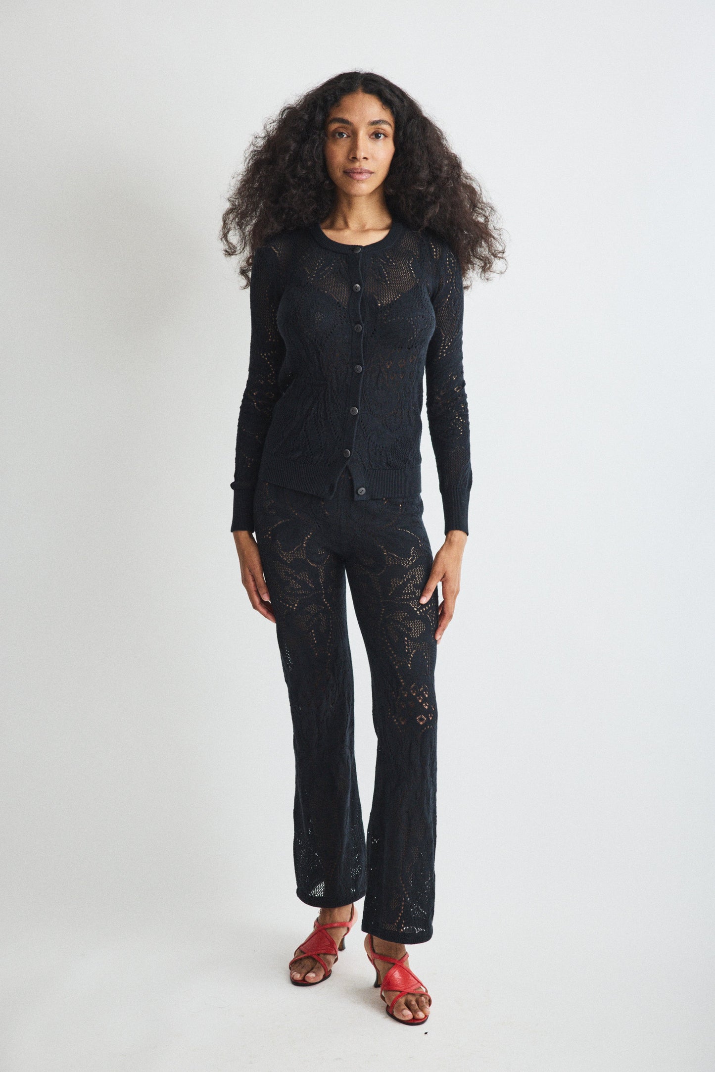 Lace Vignette Cardigan