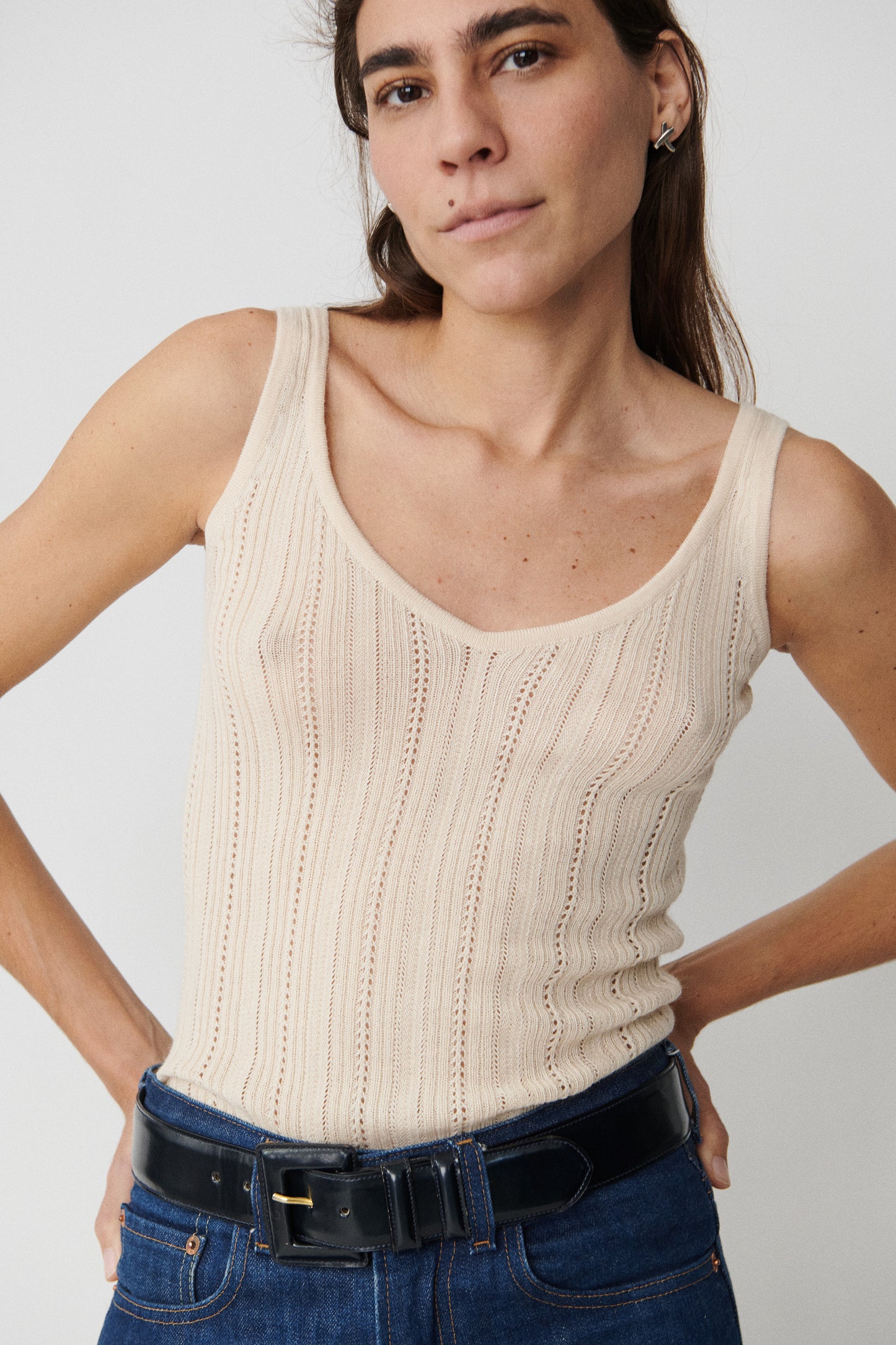 Fluted Lace Anjes Cami