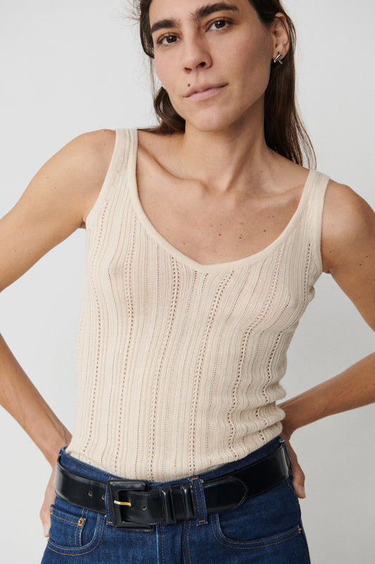 Fluted Lace Anjes Cami