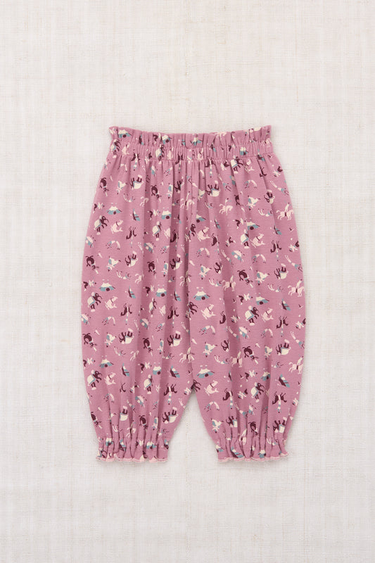Baby Balloon Pant - Antique Rose Circus