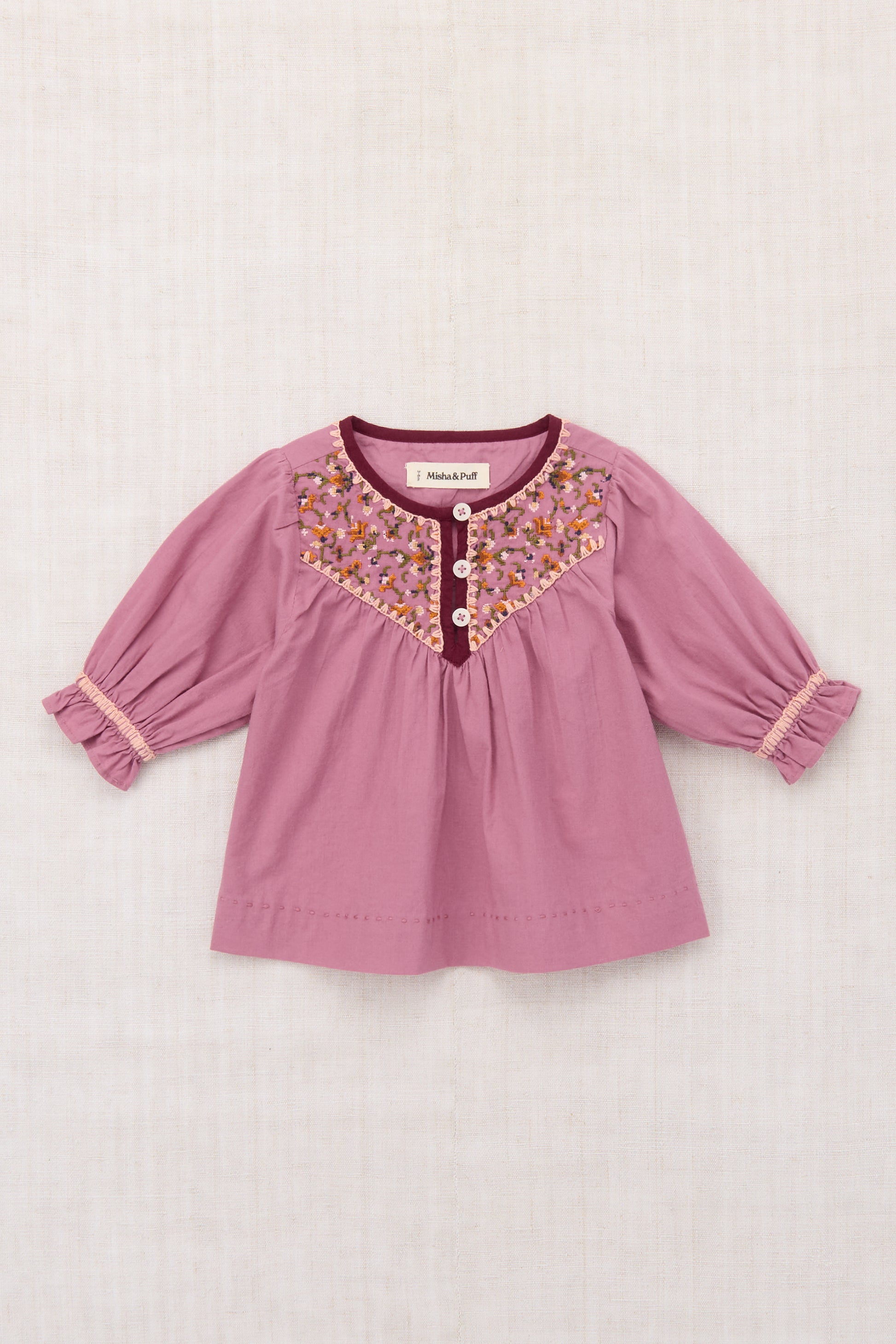Baby Betina Dress - Antique Rose