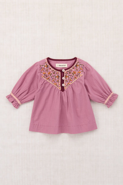 Baby Betina Dress - Antique Rose