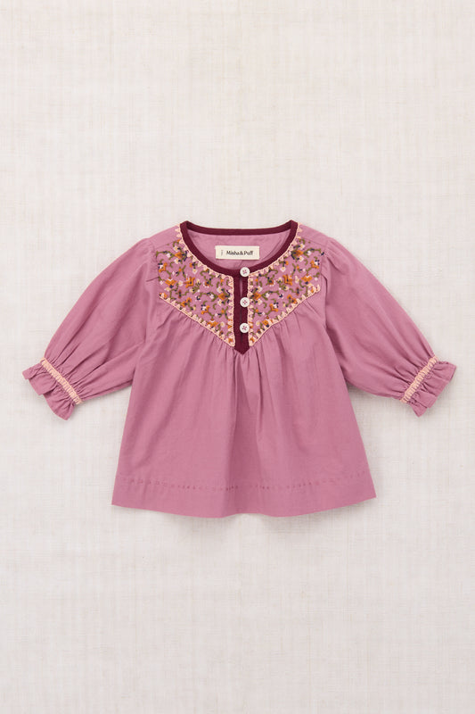 Baby Betina Dress - Antique Rose