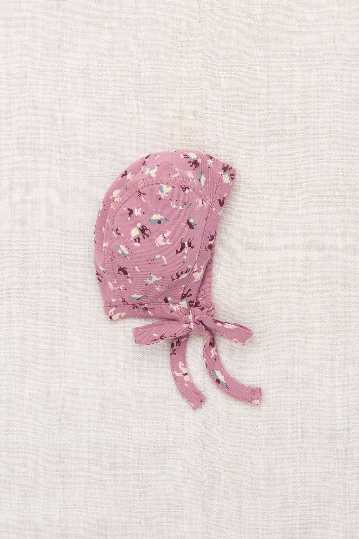 Baby Bonnet - Antique Rose Circus