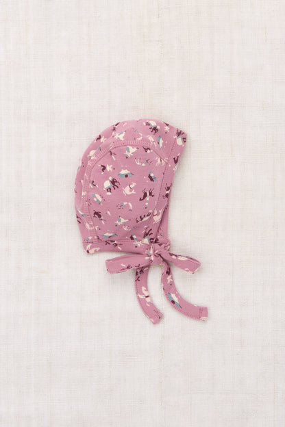 Baby Bonnet - Antique Rose Circus
