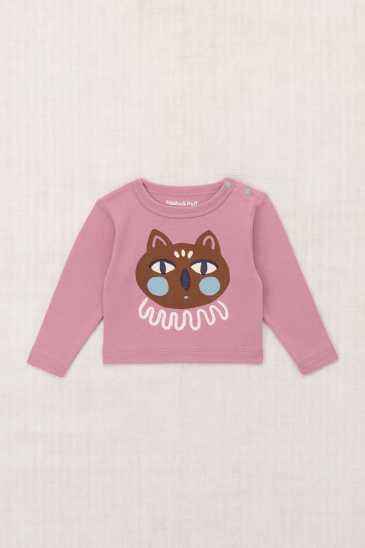 Baby Chouette Boxy Top - Antique Rose
