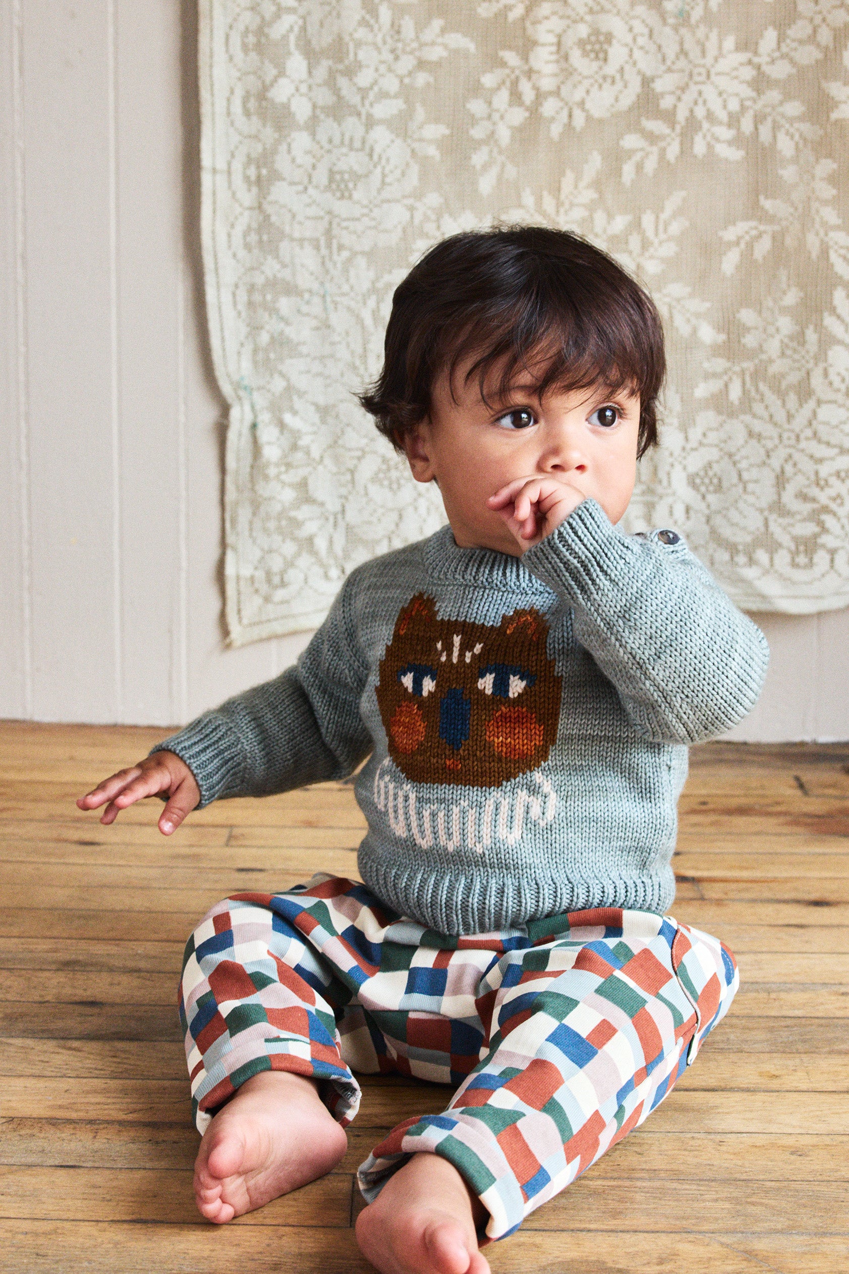 Baby Chouette Sweater - Onsen