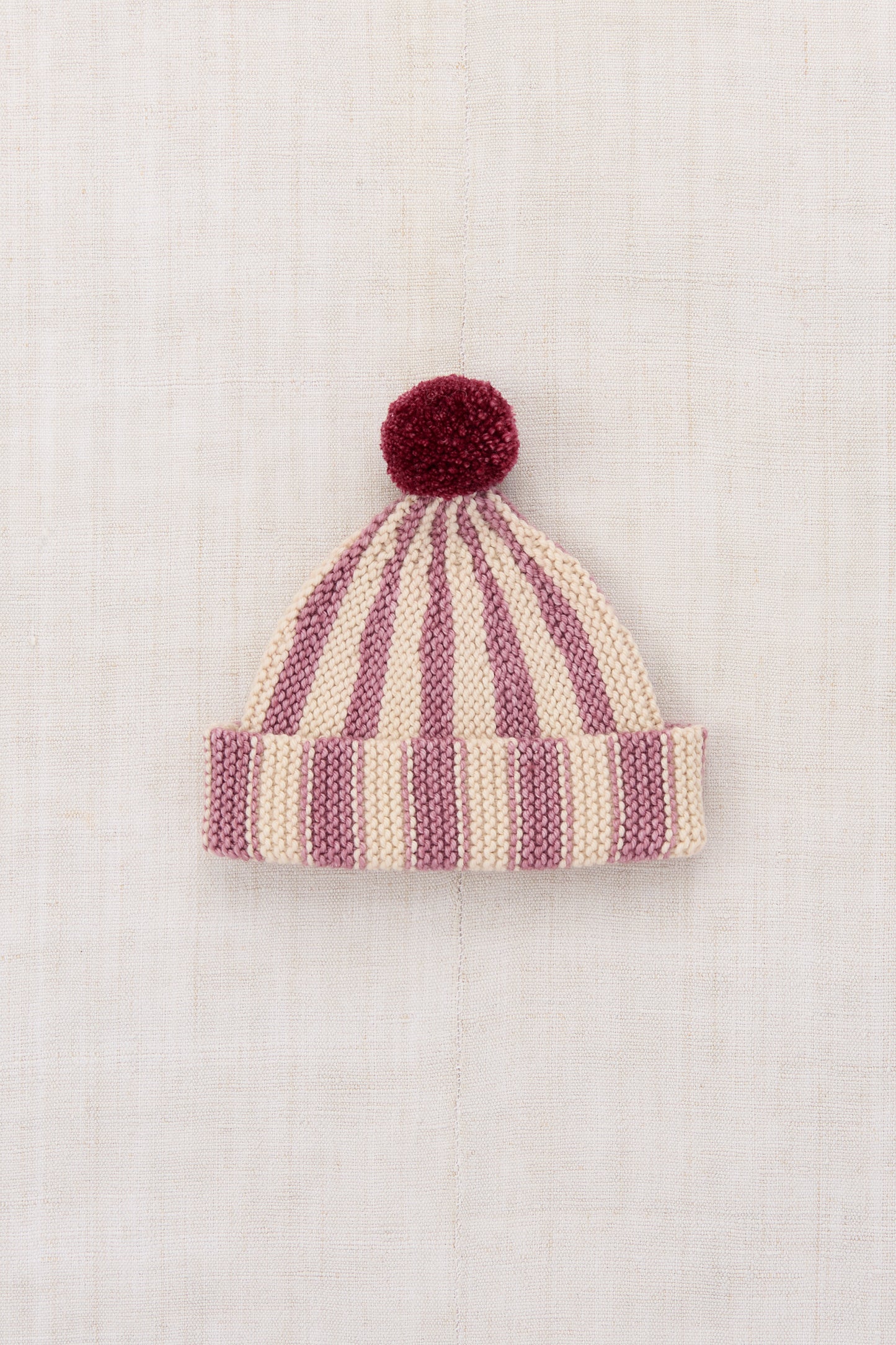 Baby Circus Garter Hat - Antique Rose