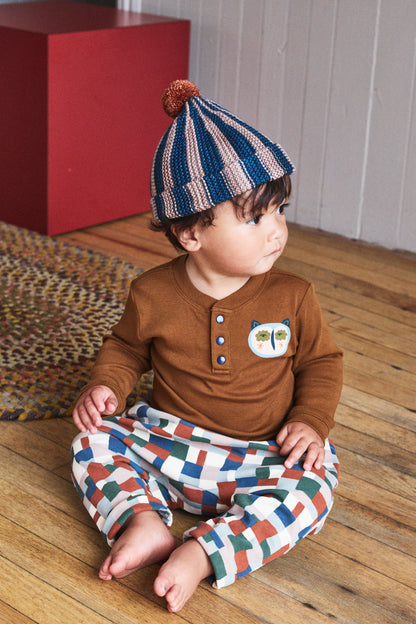 Baby Circus Garter Hat - Turtledove
