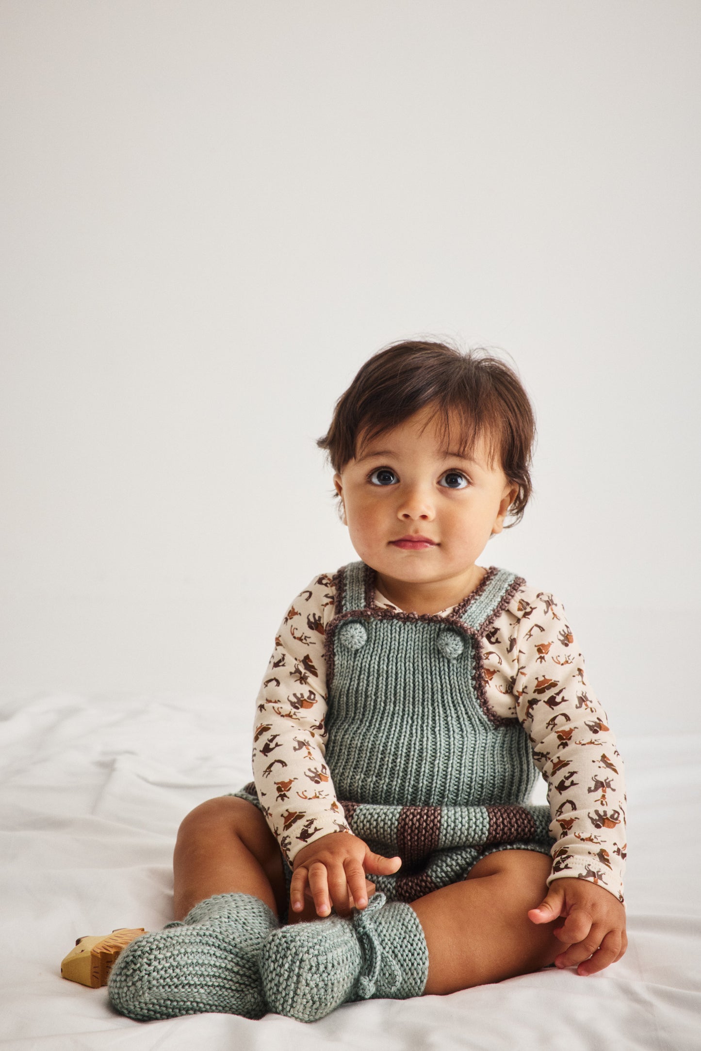 Baby Circus Stripe Romper - Onsen