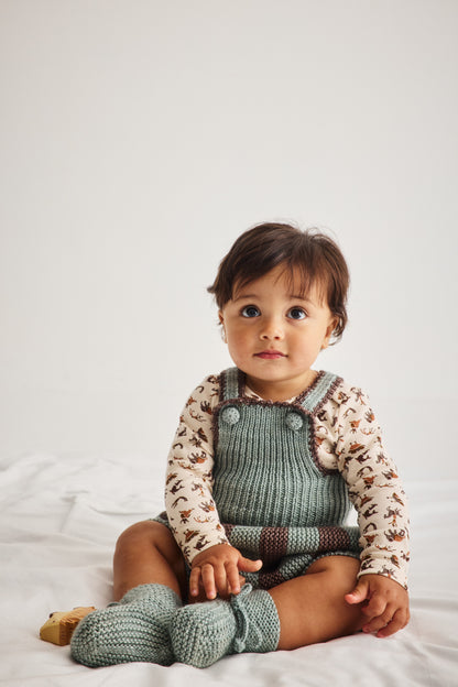Baby Circus Stripe Romper - Onsen