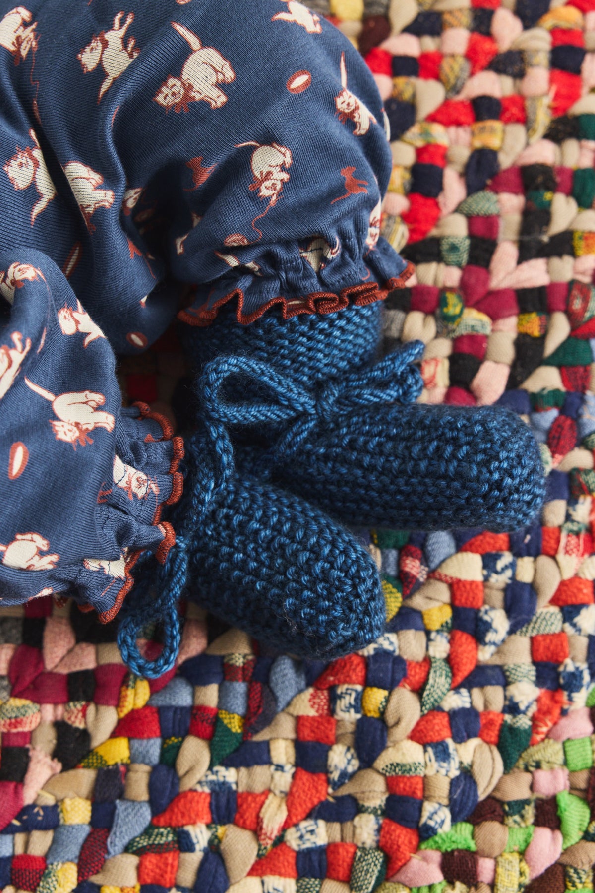 Baby Classic Booties - Moonlight