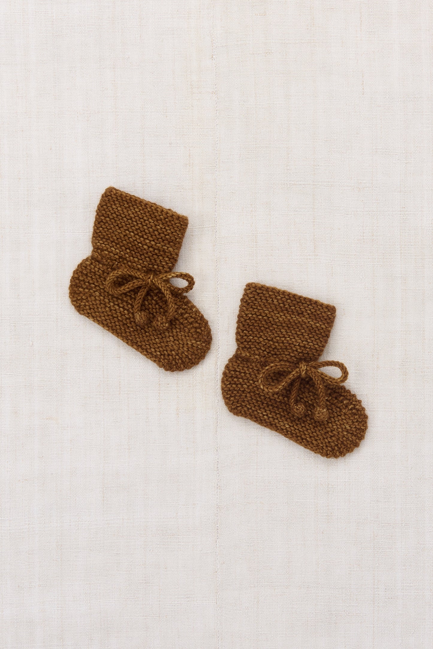 Baby Classic Booties - Nutmeg