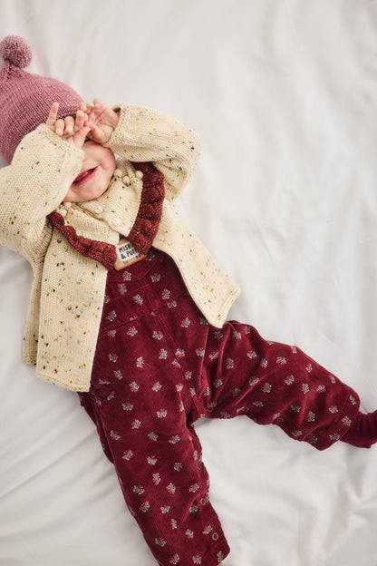 Baby Corduroy Carpenter Overall - Cambridge Mariposa