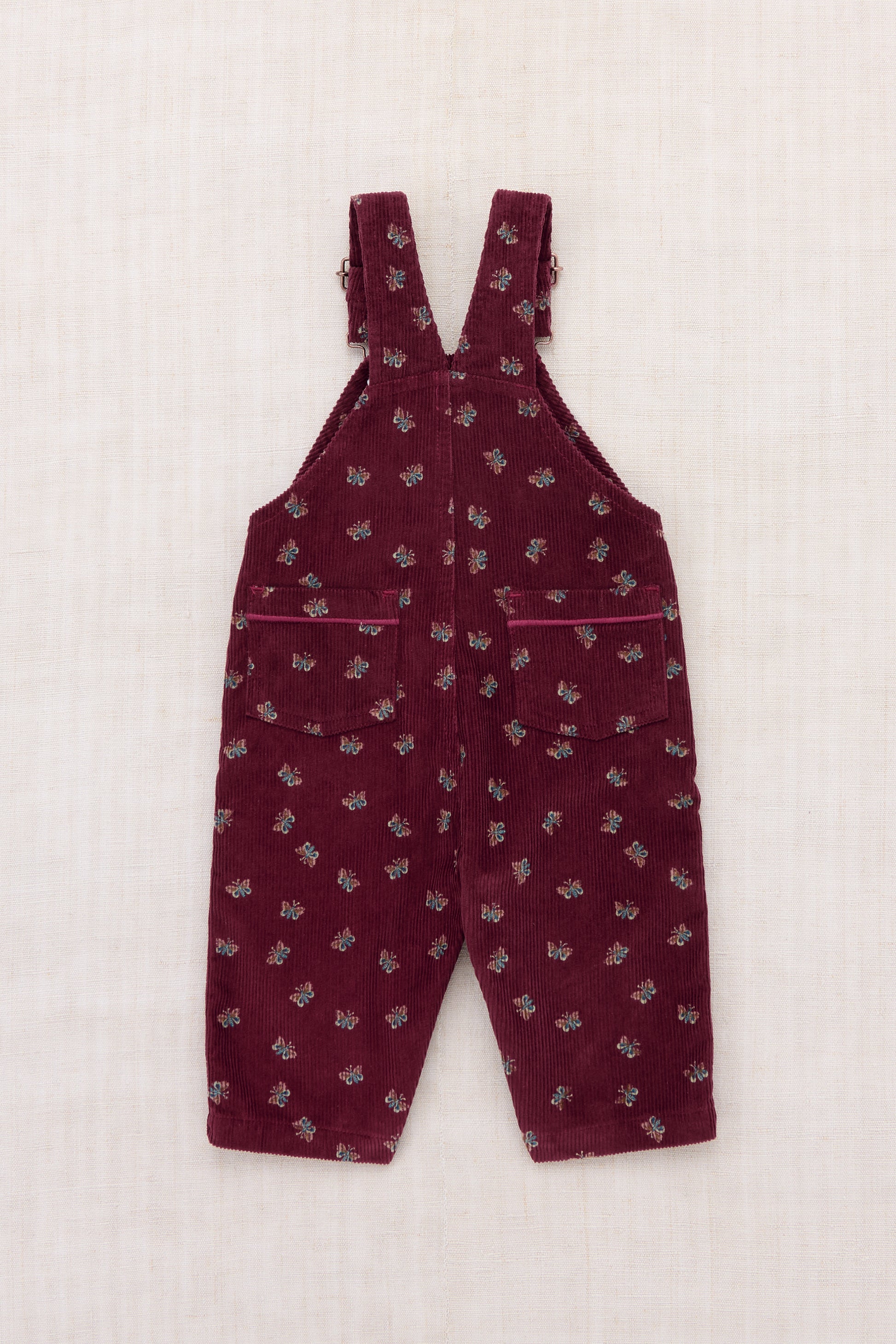 Baby Corduroy Carpenter Overall - Cambridge Mariposa