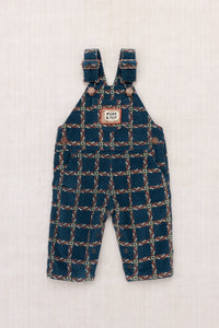Baby Corduroy Carpenter Overall - Marine Blue Portico
