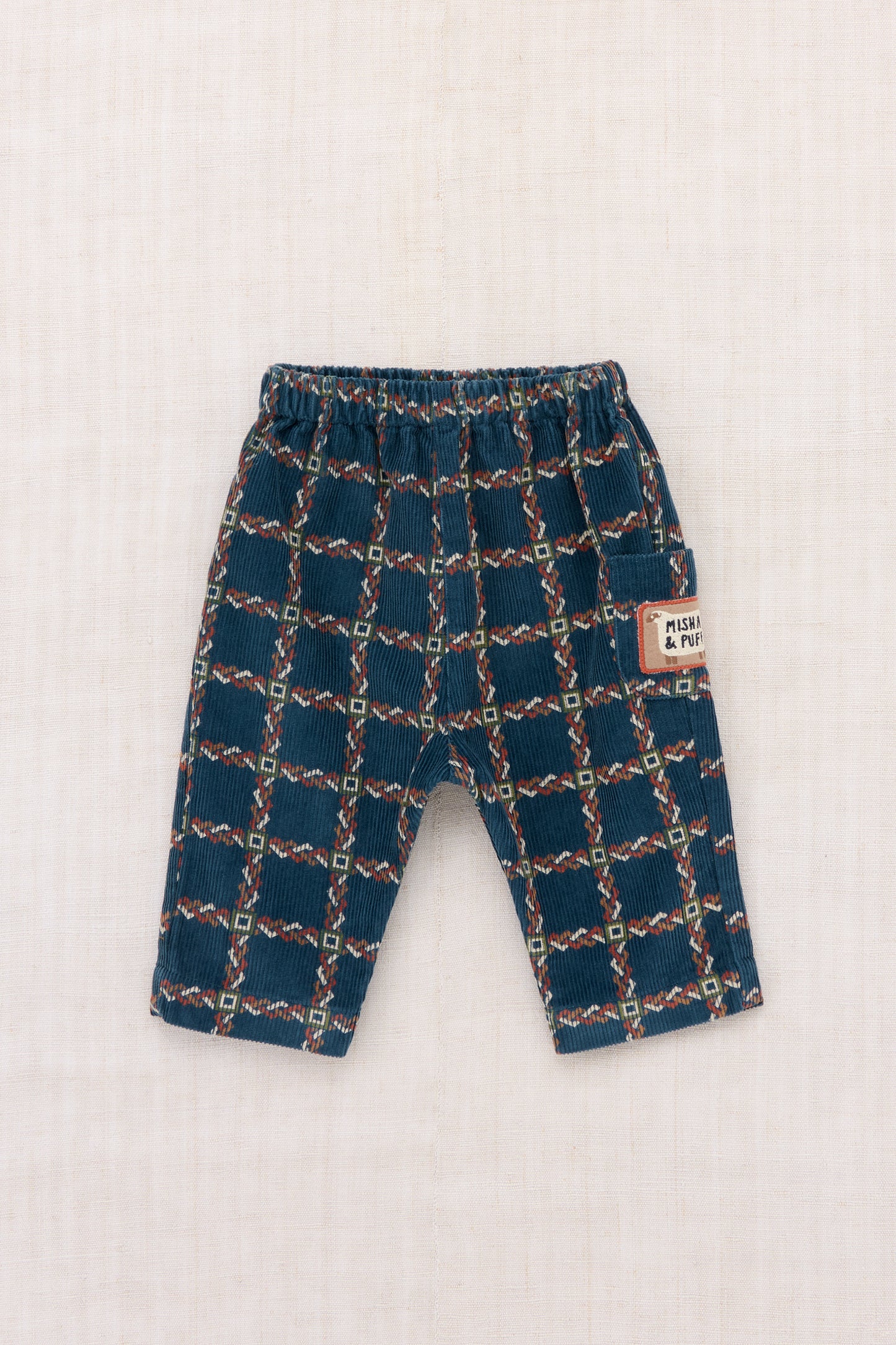 Baby Corduroy Yume Pant - Marine Blue Portico