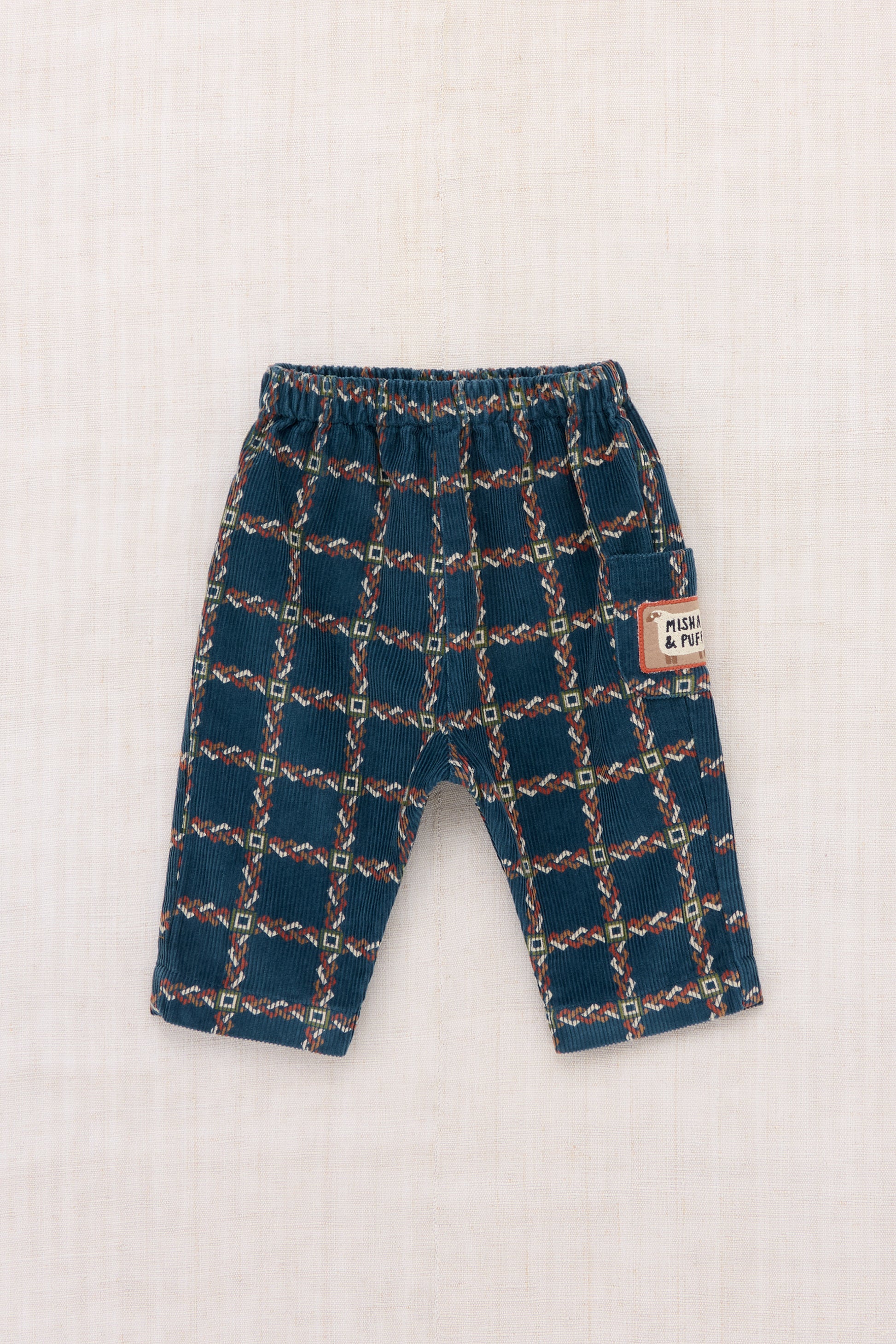 Baby Corduroy Yume Pant - Marine Blue Portico