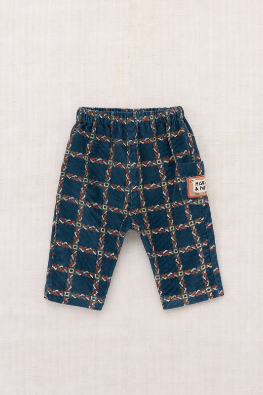 Baby Corduroy Yume Pant - Marine Blue Portico