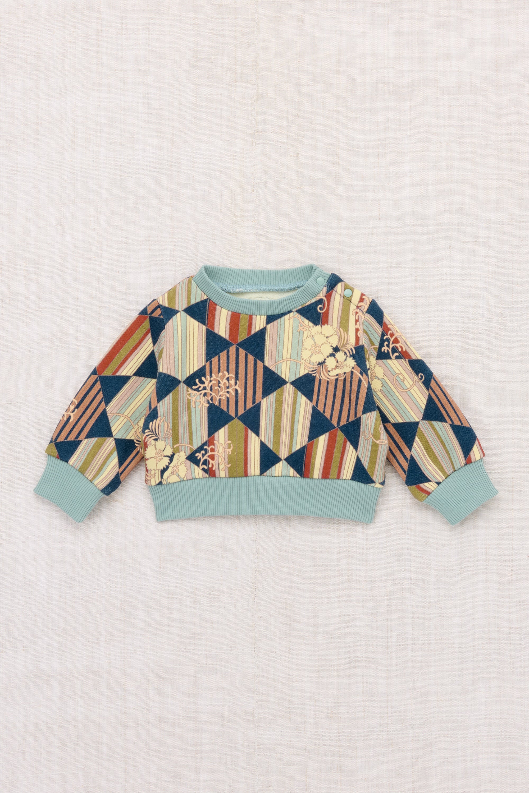 misha&puff ベビーブルマ Baby Crewneck Sweatshirt – Misha & Puff
