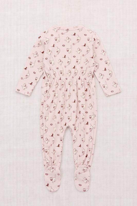 Baby Footed One-Piece - Candyfloss Cat & Mouse