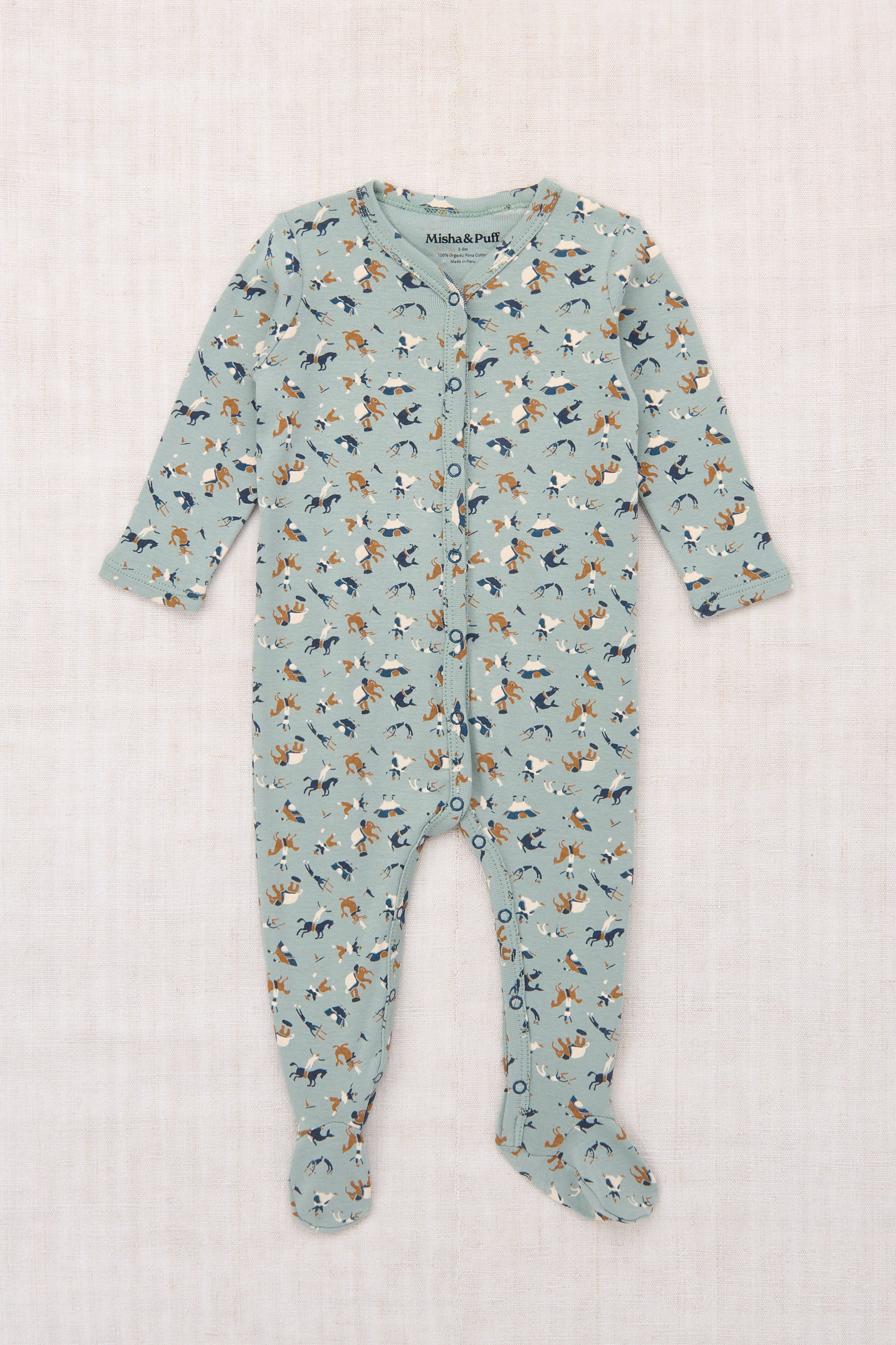 Baby Footed One-Piece - Onsen Circus
