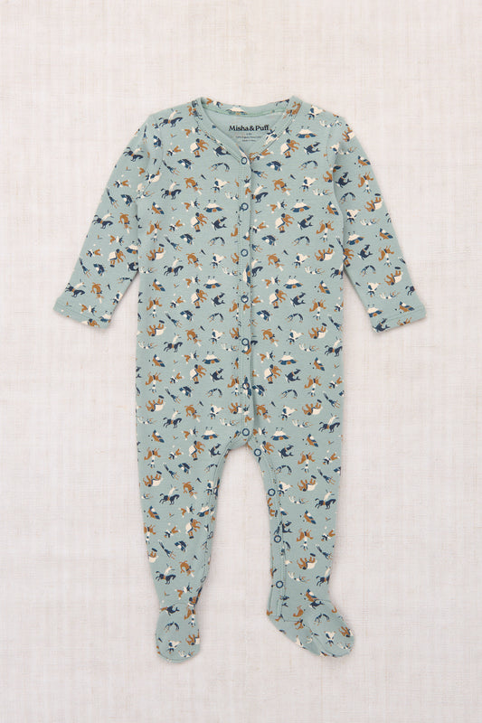 Baby Footed One-Piece - Onsen Circus