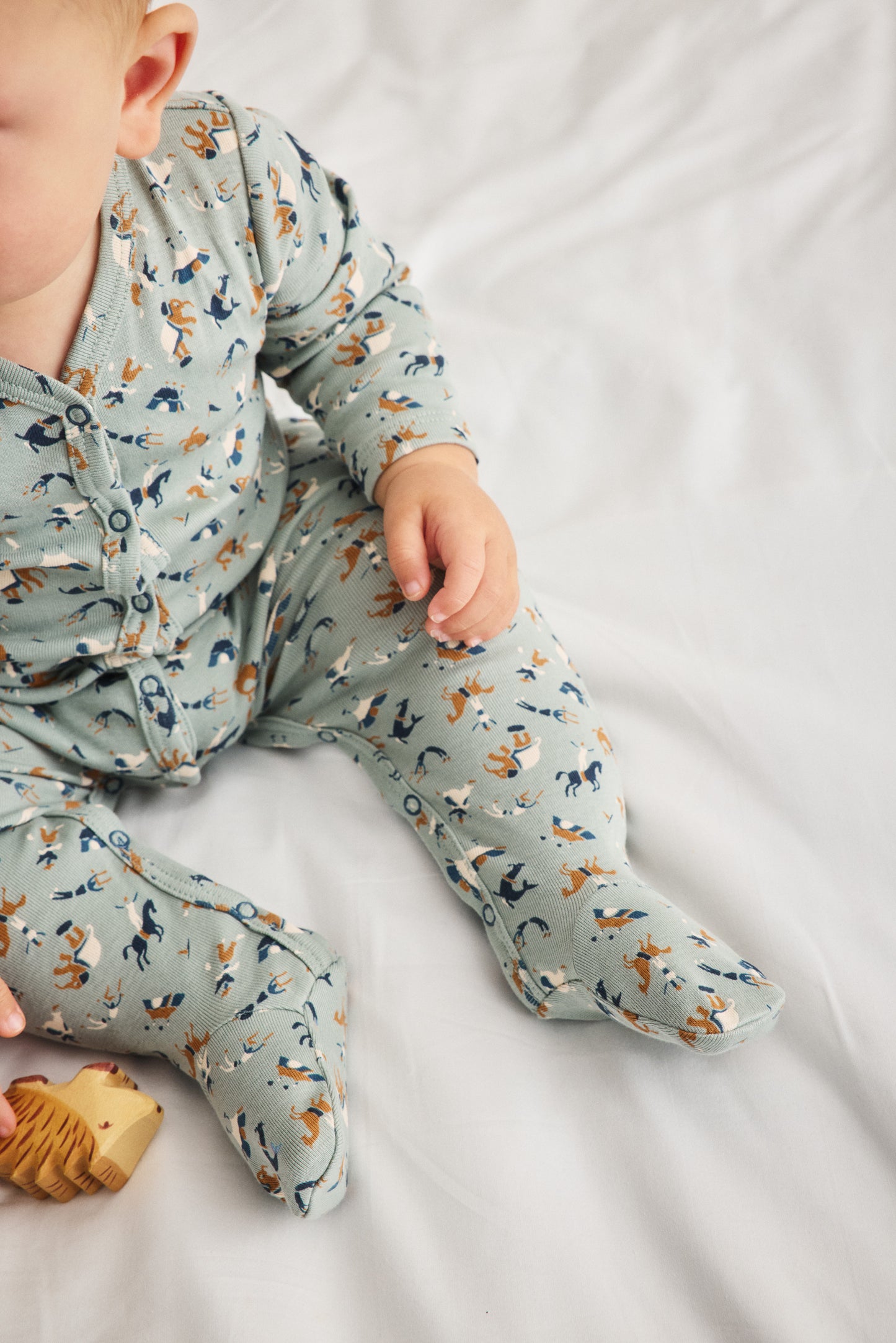Baby Footed One-Piece - Onsen Circus